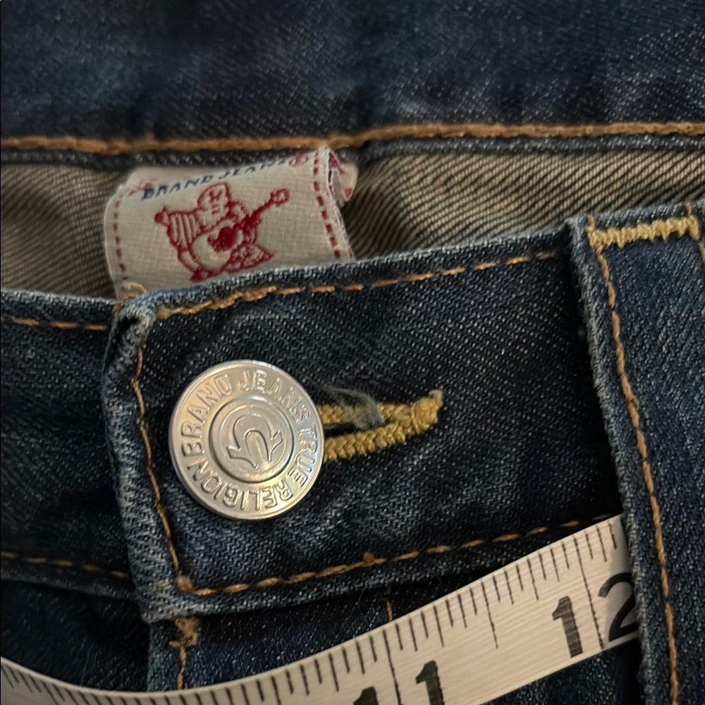 True Religion Blue Jean Shorts - Picture 4 of 11